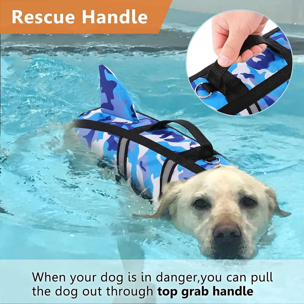 Dog Life Jacket Collar Harness